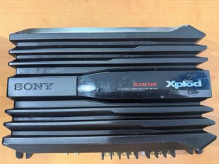 Amplificador Sony Xplod 500W 2/1 Canales