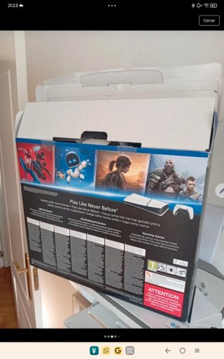Caja Vacía PlayStation 5 Digital Edition