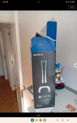 Caja Vacía PlayStation 5 Digital Edition