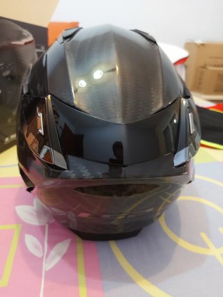 Casco Moto LS2 FF327 Negro Carbono