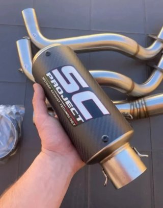 Escape Yamaha MT07 Completo