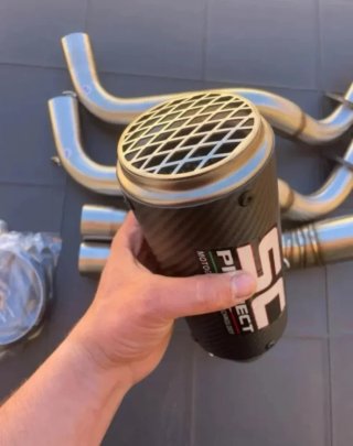 Escape Yamaha MT07 Completo