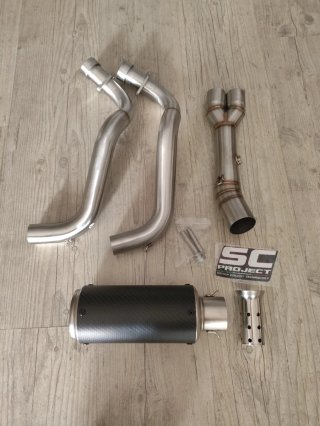 Escape Yamaha MT07 Completo