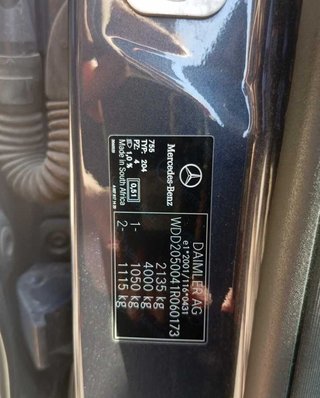 Espejo mercedes-benz 488546 clase c (w205) lim. c