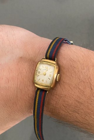 Orologio Vintage Donna EMES Oro Multicolore