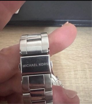 Reloj Michael Kors Hombre Negro y Plateado