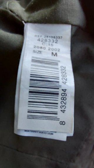 Chaqueta corta piel MNG verde
