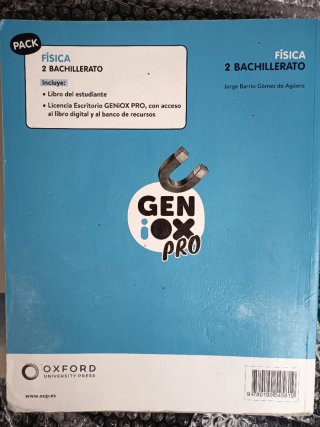 Libros de 2° Bachillerato rama ciencias