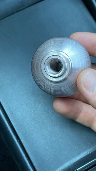 Pomo de cambio manual aluminio cepillado HONDA JDM