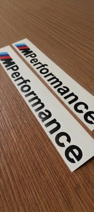 2 Pegatinas BMW M Performance 50cm