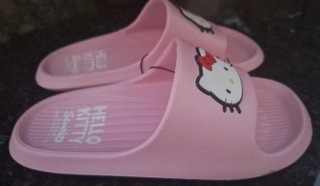 Chanclas Hello Kitty Rosas