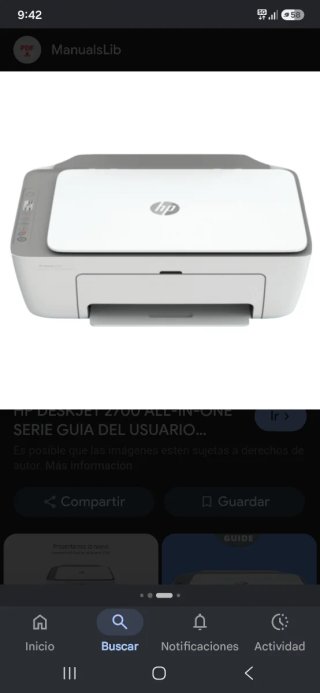 Impresora HP DeskJet 2720 e