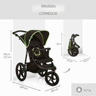 Sillita de paseo Hauck para correr
