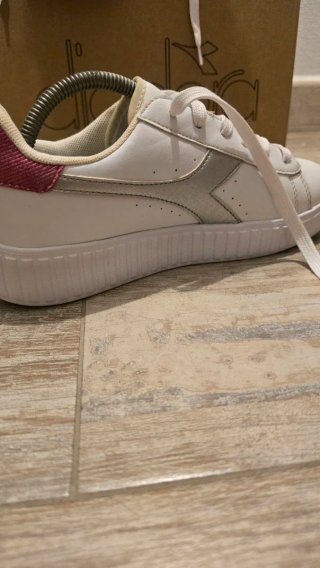 Sneakers Diadora Game Step – Bianche, Argento