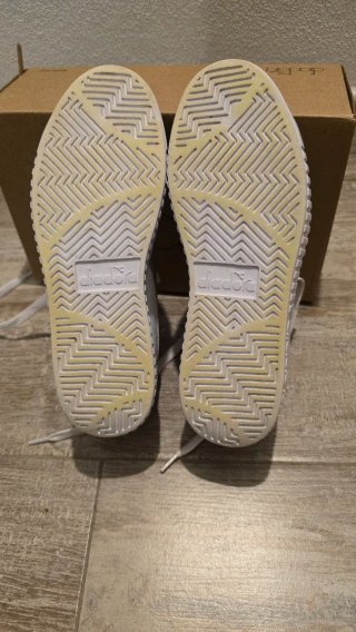 Sneakers Diadora Game Step – Bianche, Argento