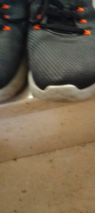 Scarpe Skechers Uomo Nero Arancione