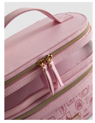 Necessaire Disney Princesas Rosa Dourado