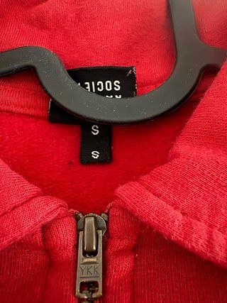 Sudadera Kaotiko Roja Talla S