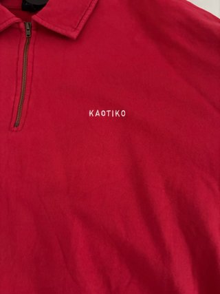Sudadera Kaotiko Roja Talla S