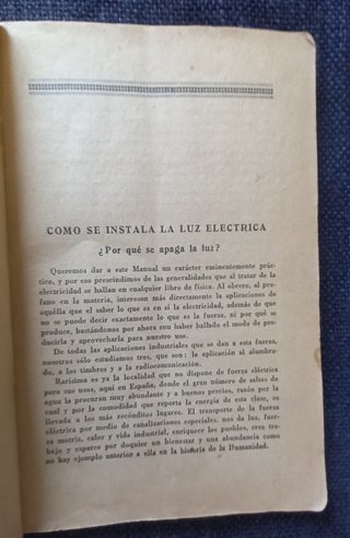 [265] El electricista en casa (años 40)