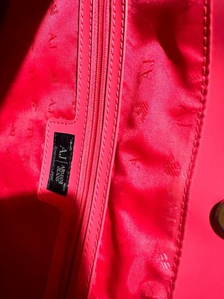 Bolso Armani Rosa Charol