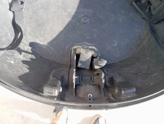 Cajón Baúl Moto Vespa Negro Rojo