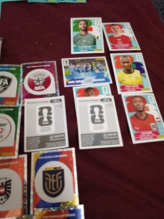 Lote cromos Mundial 2026