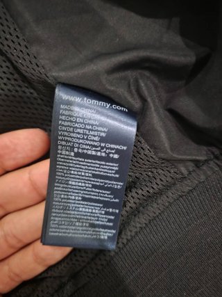 Chaqueta Bomber Tommy Jeans Negra Nueva