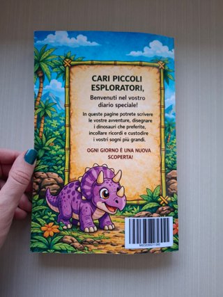Il Mio Diario dei Dinosauri – Diario per Bambini