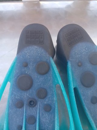 Aletas de buceo TRIBORD Talla 38-39