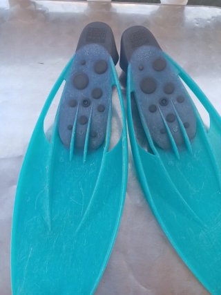 Aletas de buceo TRIBORD Talla 38-39