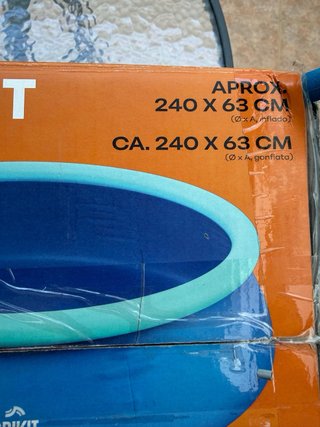 Piscina Crivit 240x63 cm