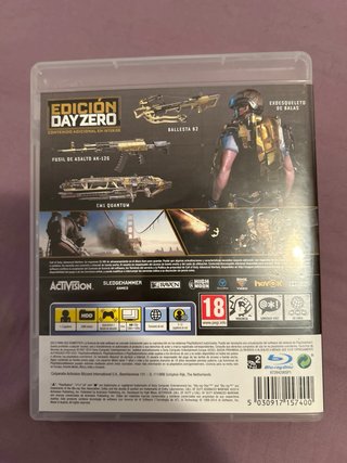 Call of Duty Advanced Warfare Edición Day Zero PS3
