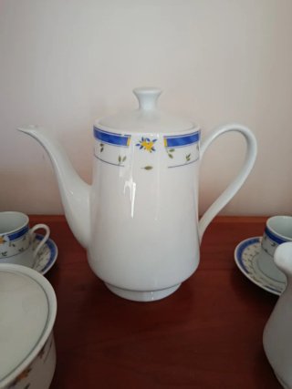 Juego de café de porcelana