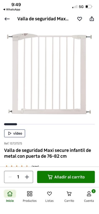 Barrera seguridad infantil Munchkin