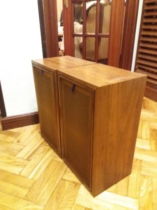 Altavoces Miniwat Marrones