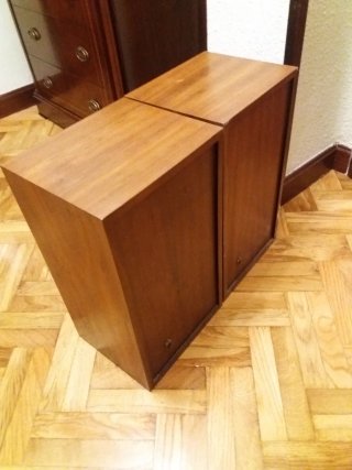 Altavoces Miniwat Marrones