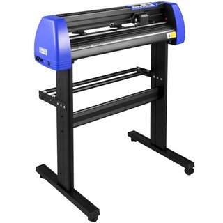 Cortadora de Vinilo Máquina Cortadora de Vinilo de 870 mm Alimentación Máxima de Papel de 34 pulgadas Máquina Cortadora de Plotter de Vinilo con Soporte de Piso Robusto Fuerza y Velocidad Ajustabl...