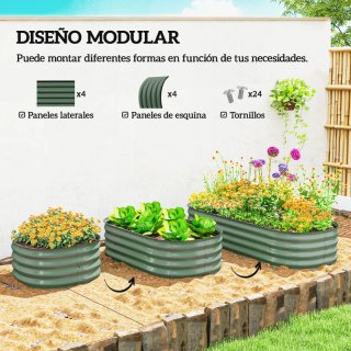 Jardinera Metálica