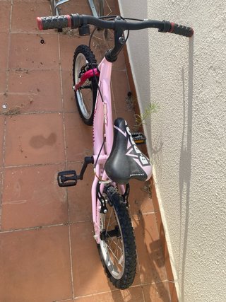 Bici niña 6-8 años rosa