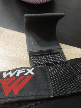 Strap gimnasio WFX agarre goma metálico