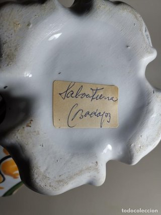 Botijo antiguo de colección aro