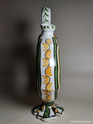 Botijo antiguo de colección aro