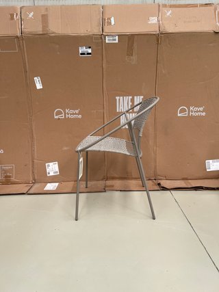 Sedia da esterno impilabile Atrani kave home