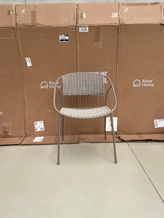 Sedia da esterno impilabile Atrani kave home