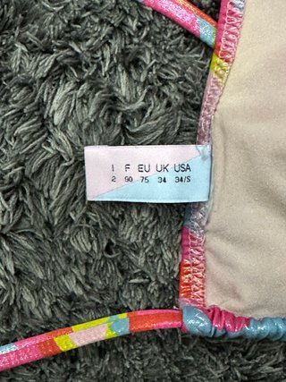 Bikini Chiara Ferragni Multicolor Taglia S