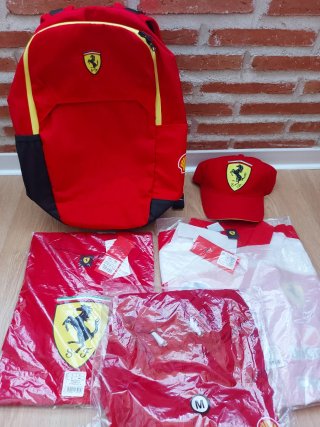 Mochila Ferrari Roja Original