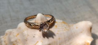 Anillo Plata Baño Oro 14kl