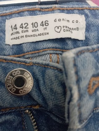 Pantalón vaquero mujer Talla XL