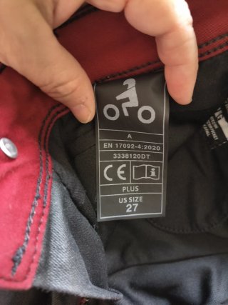 Pantalón de moto Alpinestars negro